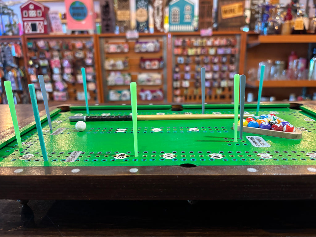 Pool Table Crib Board - Customizable