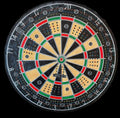Dartboard cribbage board.